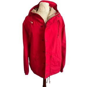 Vintage 10x Men's Red Gore Tex Waterproof Jacket Medium